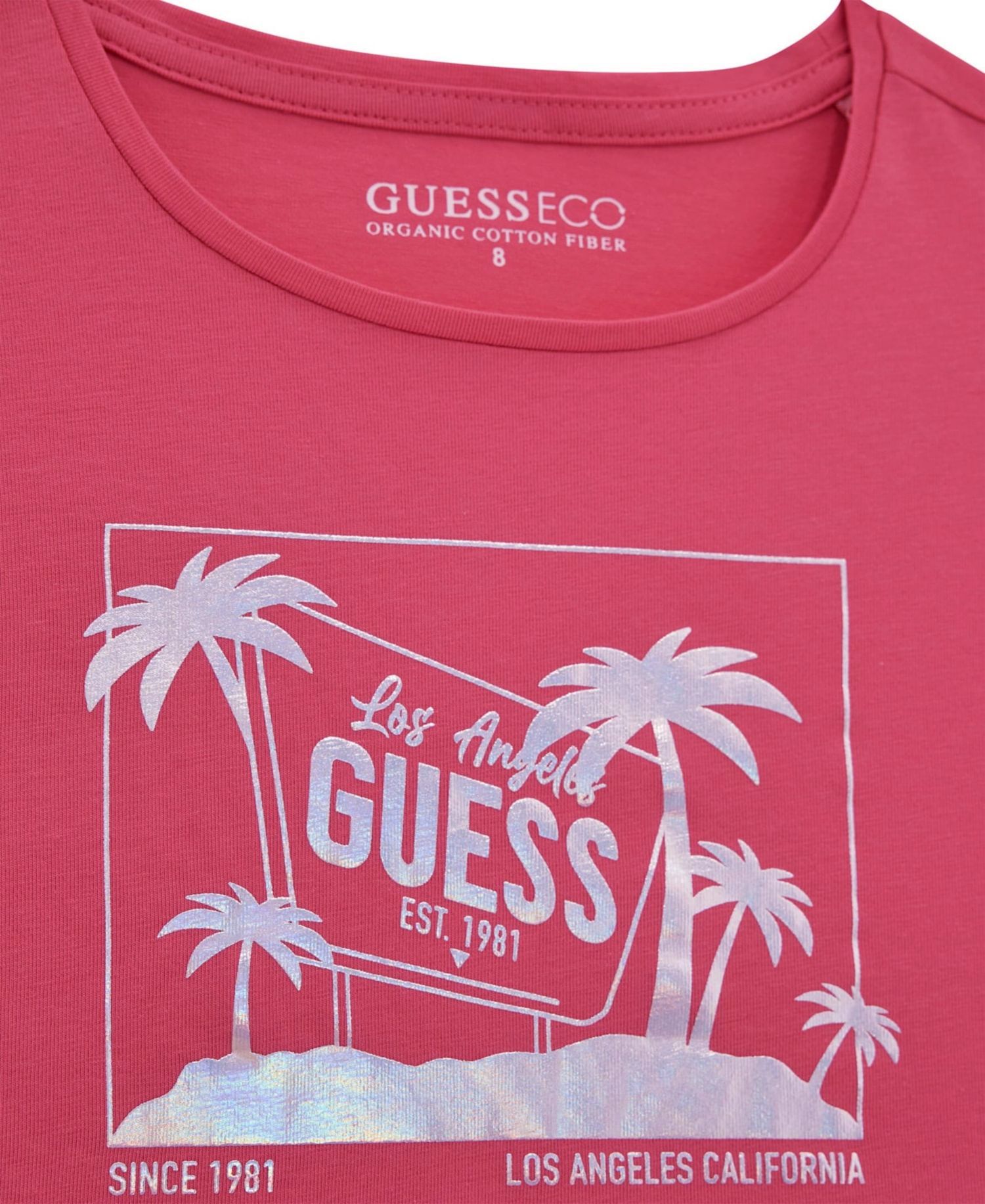 Дитяча футболка Guess з принтом 1159848322 — фото 3