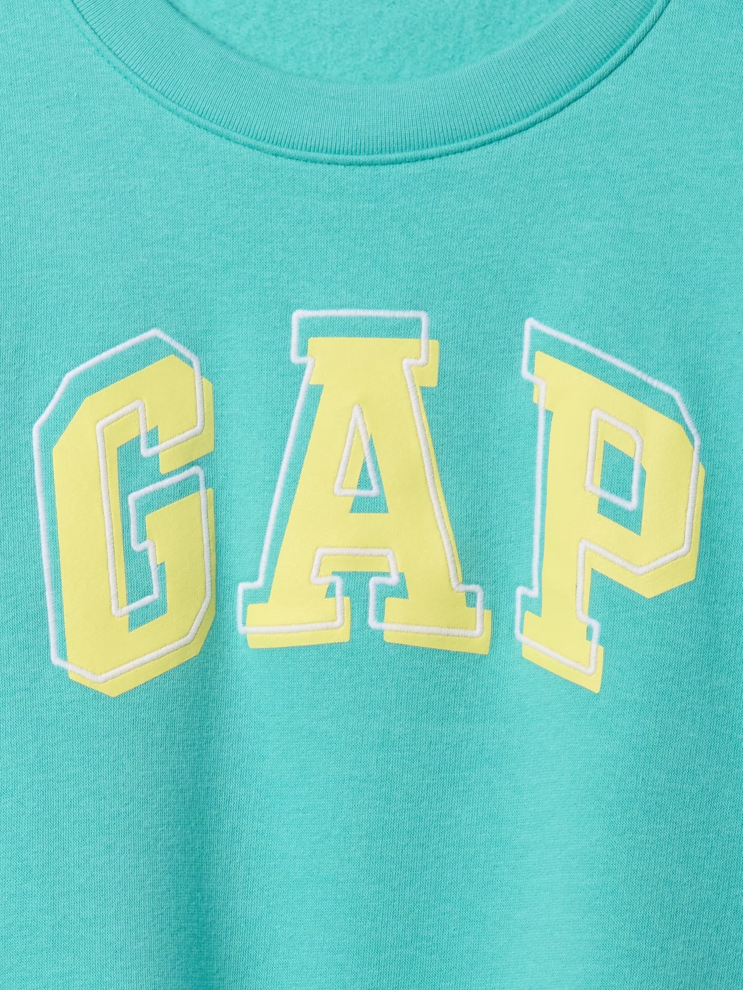 Дитячий світшот на флісі GAP з логотипом 1159842309 — фото 5