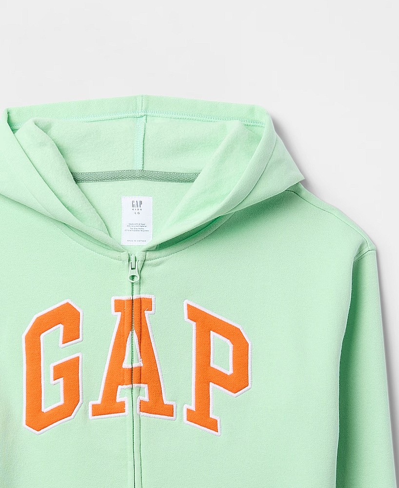 Дитяча толстовка з капюшоном GAP кофта на замку 1159846052 — фото 4