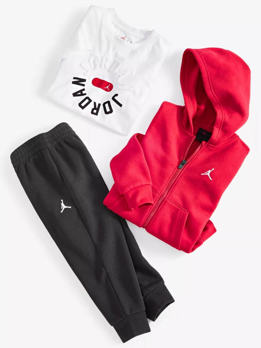 Дитяча толстовка на флісі Nike Jordan 1159847644 — фото 7
