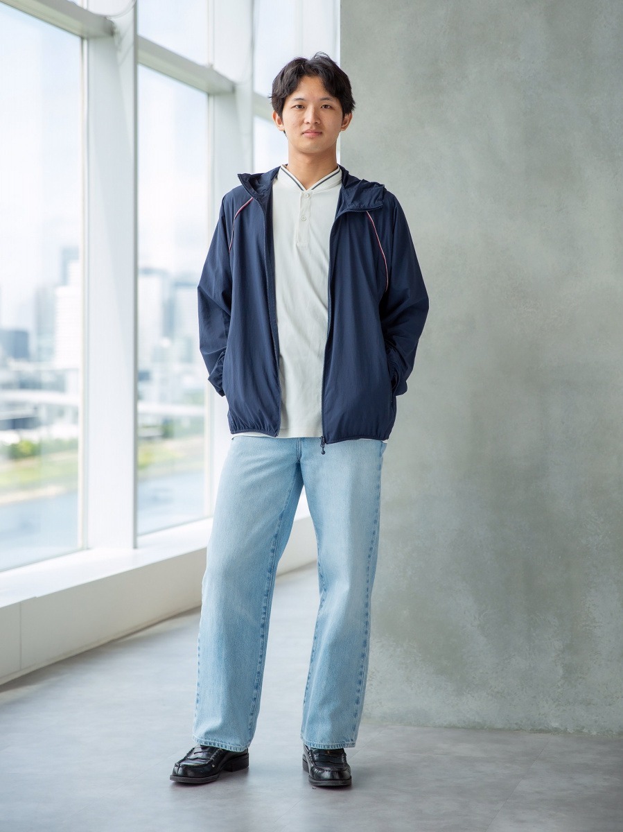 Парку Uniqlo легка куртка ветровка з капюшоном 1159818702 — фото 12