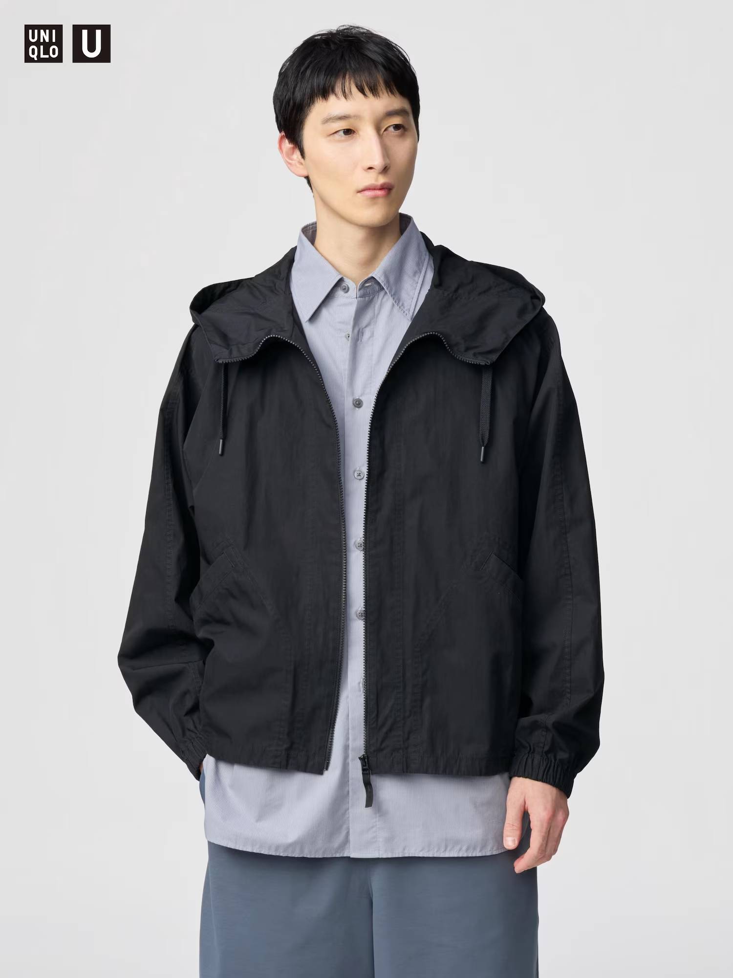 Легка куртка Uniqlo ветровка з капюшоном 1159839897 — фото 1