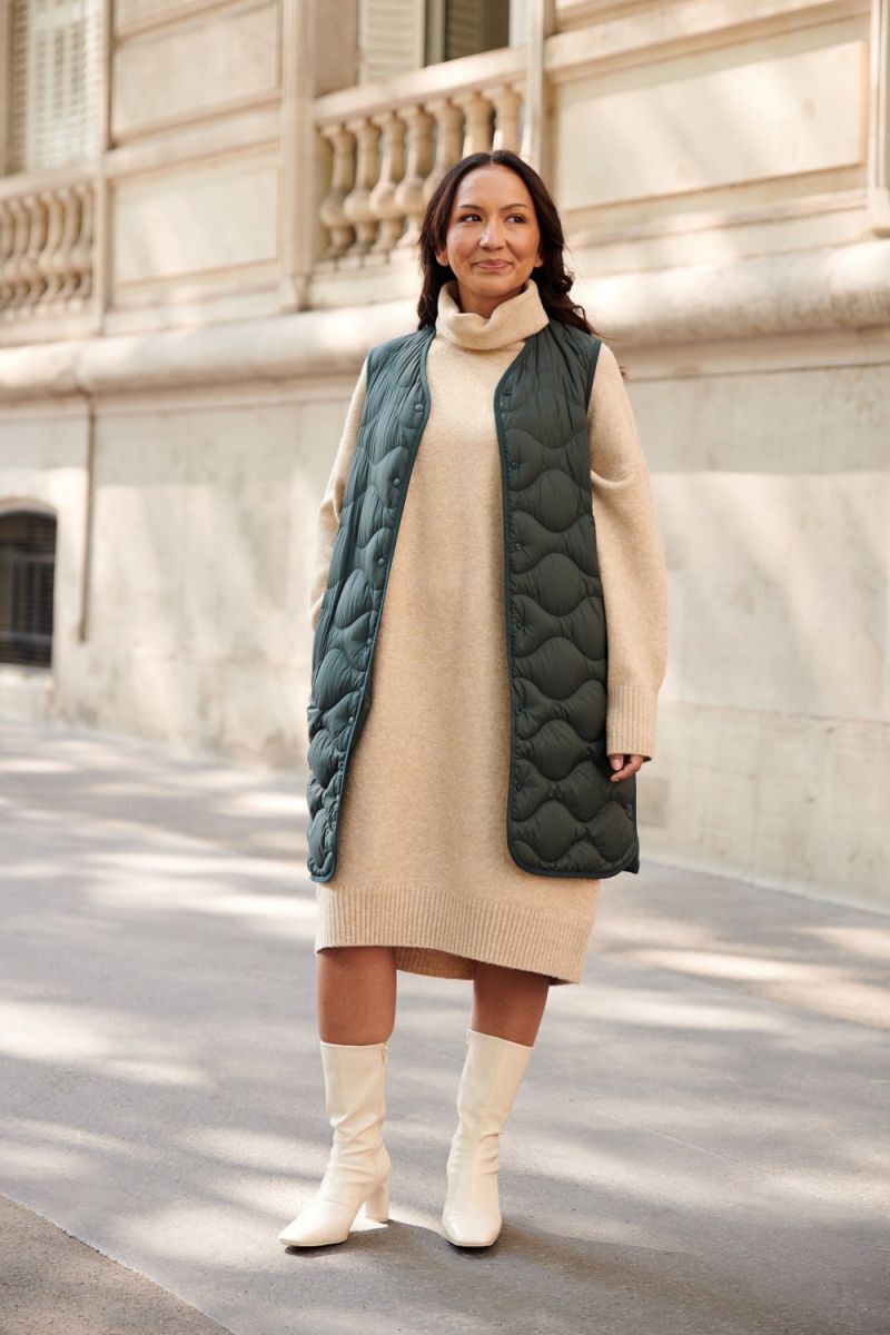 Ультралегкий довгий жилет Uniqlo 1159797449 — фото 11