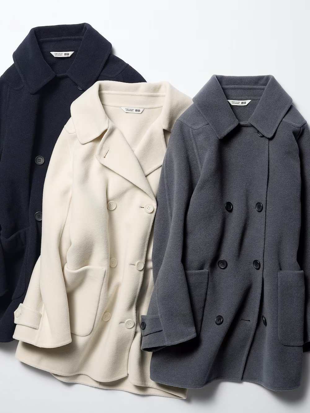 М'яке напіввовняне пальто Uniqlo 1159826607 — фото 6