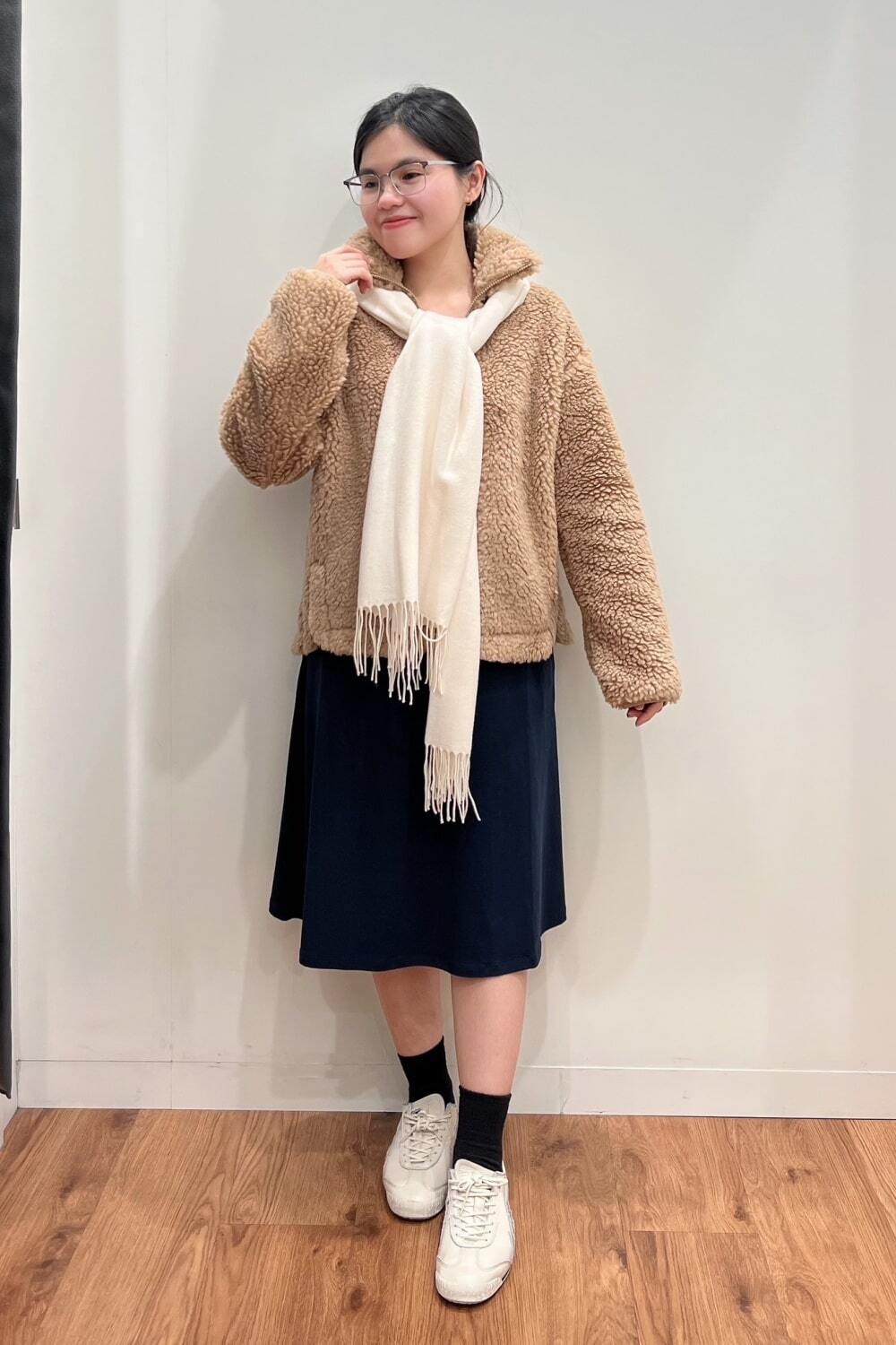 Куртка на блискавці UNIQLO зі штучного хутра 1159851472 — фото 4