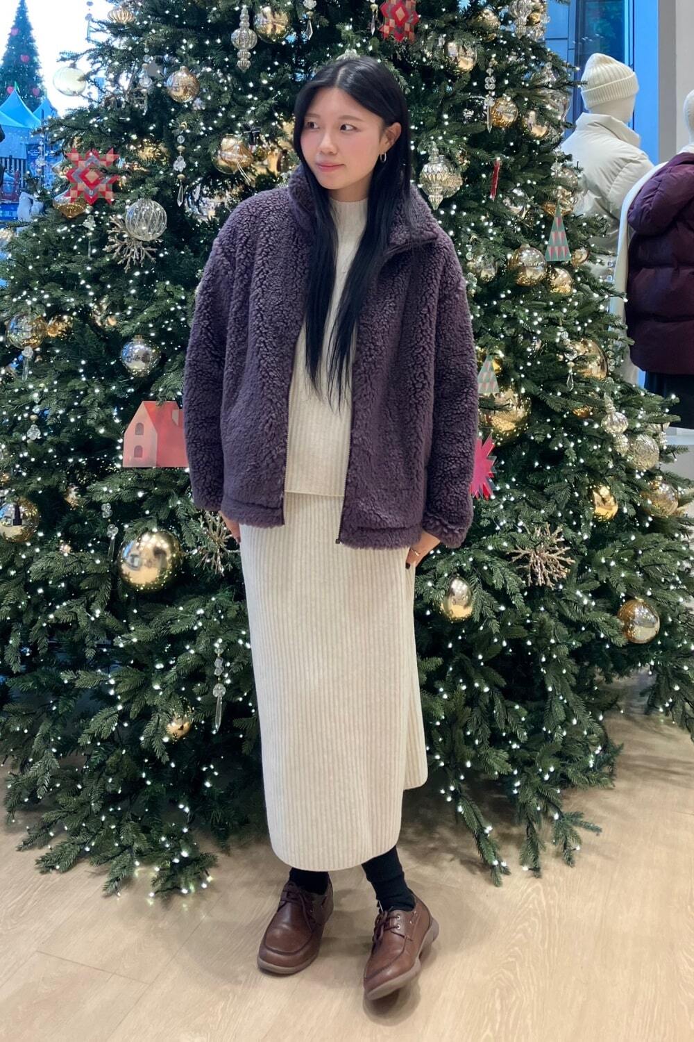 Куртка на блискавці UNIQLO зі штучного хутра 1159852029 — фото 4