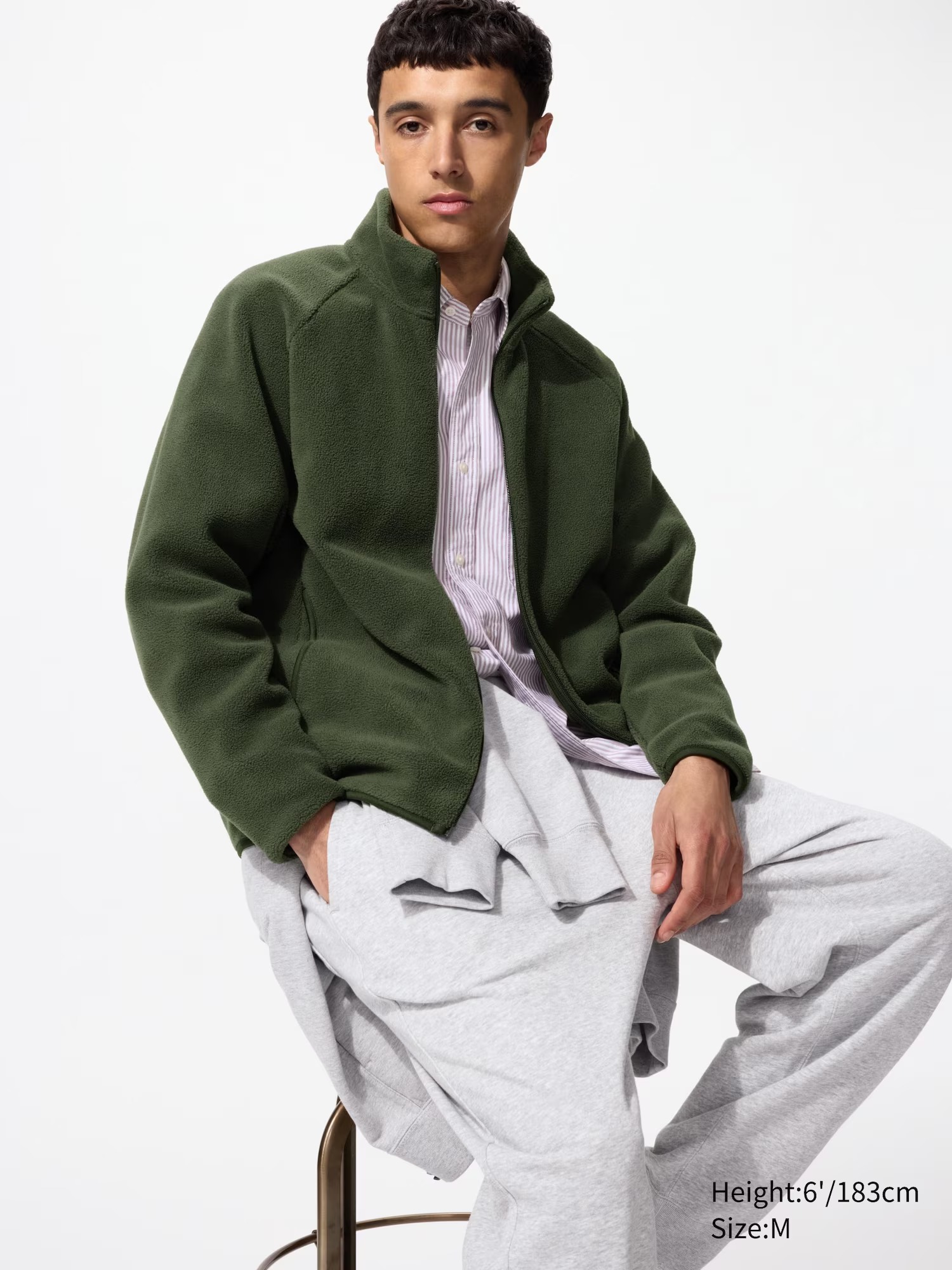 Флісова куртка UNIQLO 1159856759 — фото 3