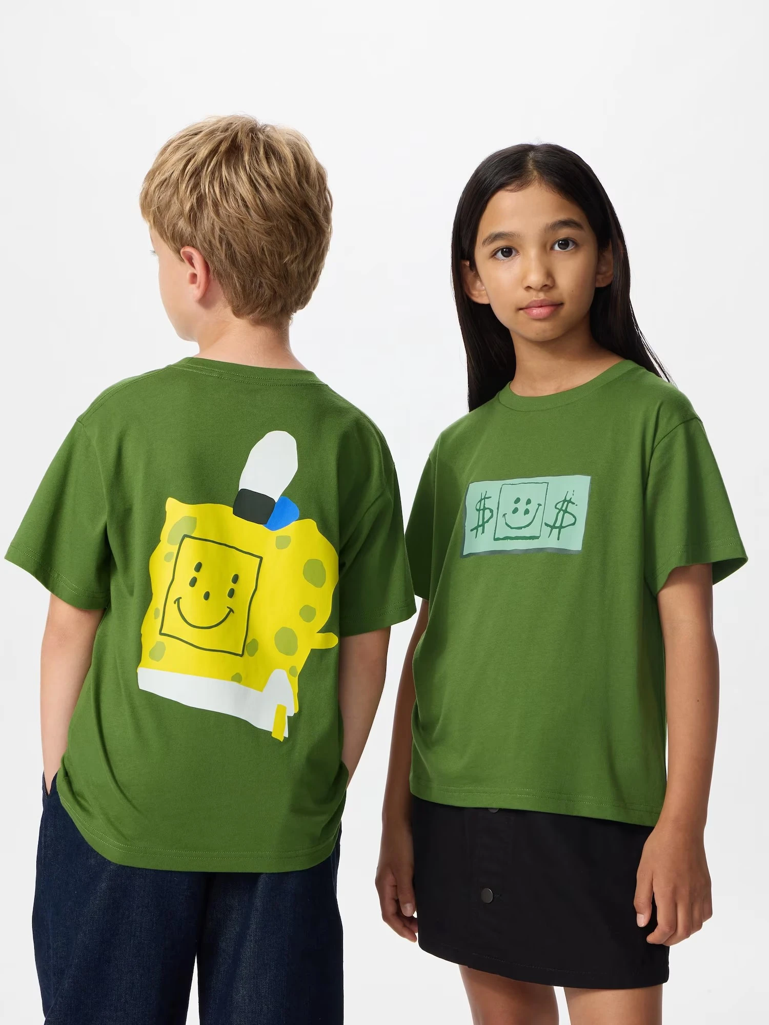 Футболка Uniqlo з принтом SpongeBob SquarePants 1159832291 — фото 1