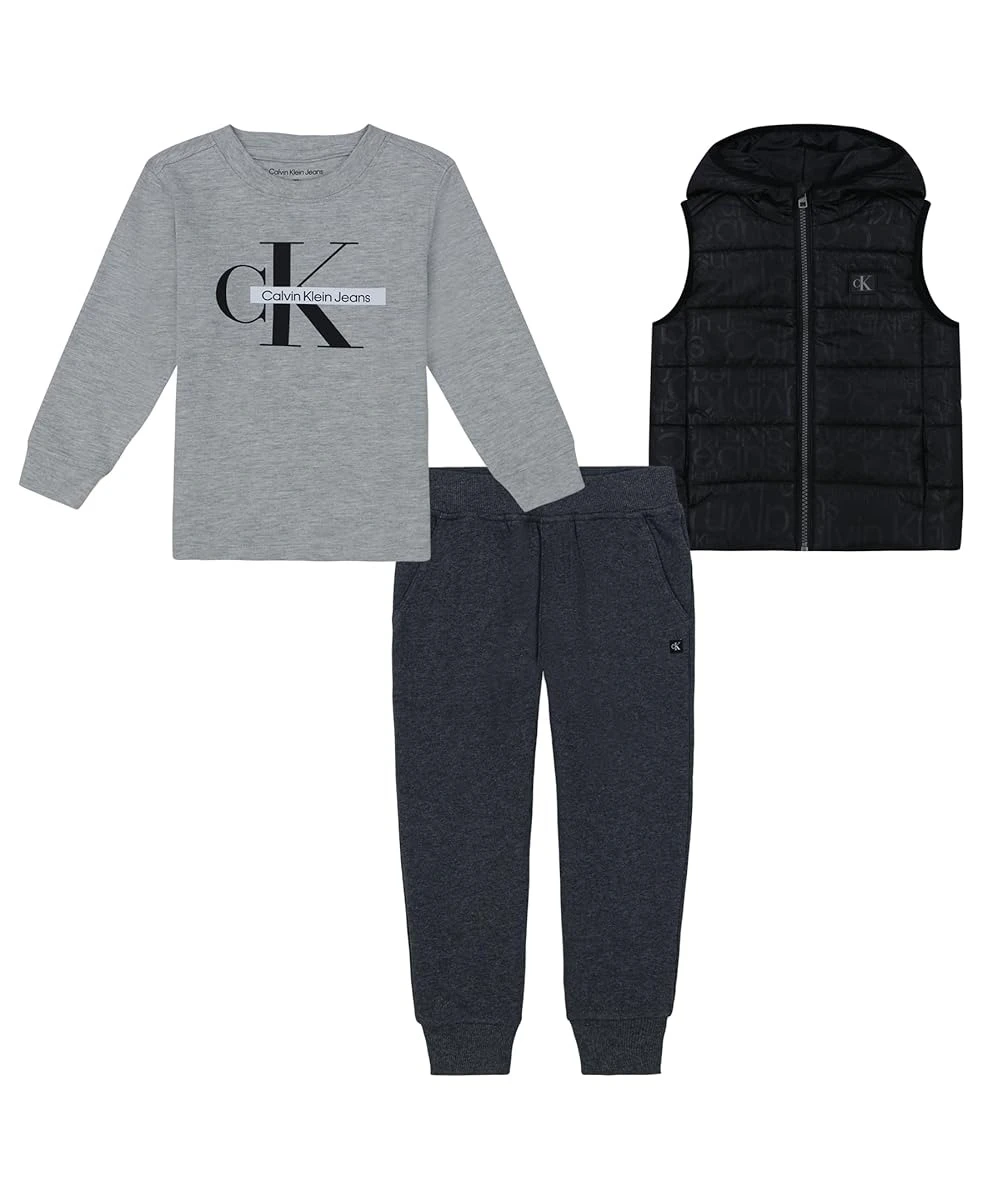 Дитячий костюм Calvin Klein жилет, лонгслів та джогери 1159834469 — фото 1
