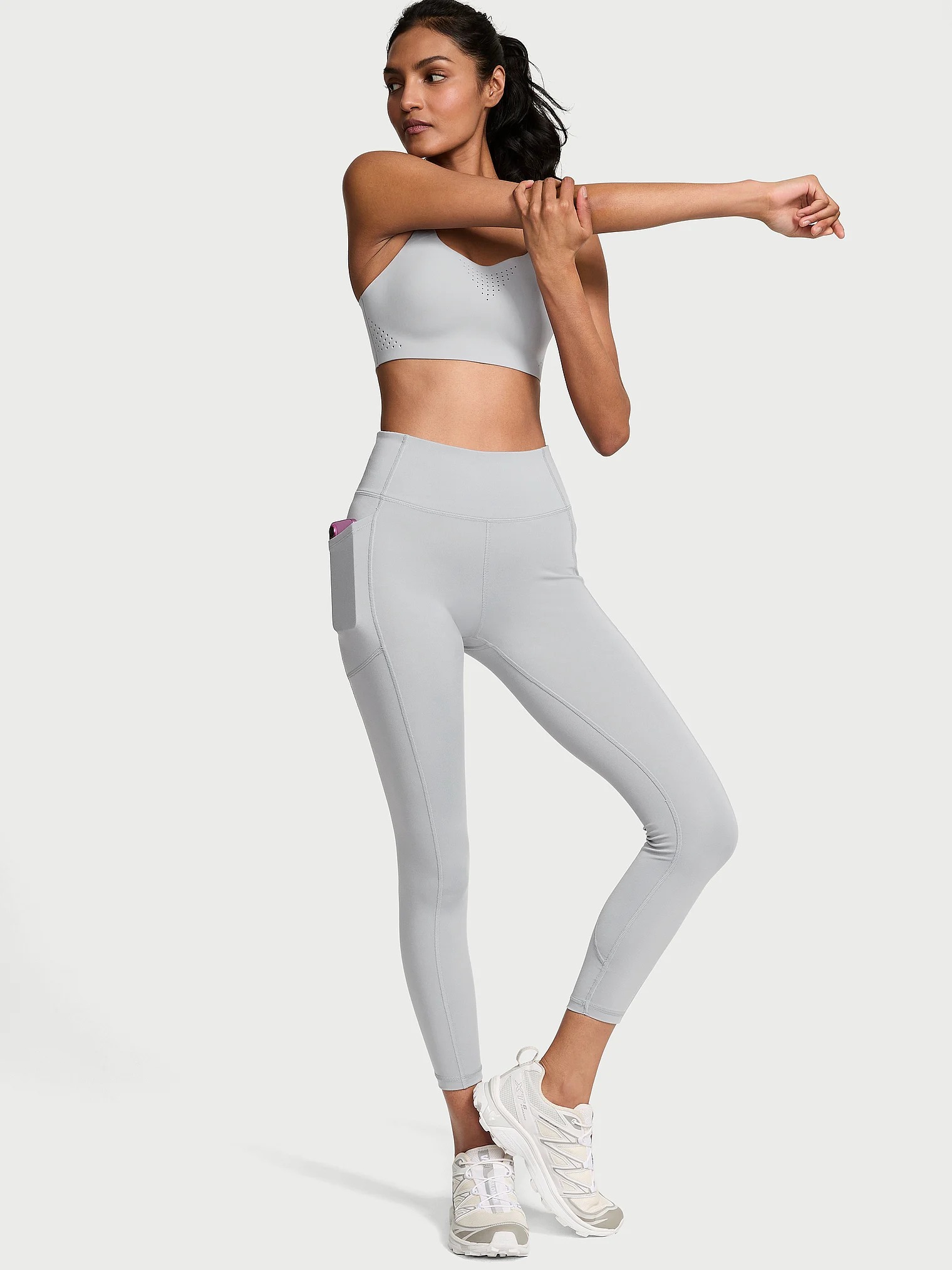 Лосини спортивні VSX Victoria's Secret легінси 1159831953 (Сірий XL) — фото 1
