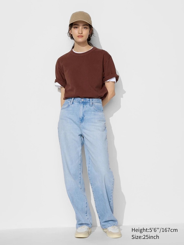 Жіночі джинси UNIQLO 1159832471 (Блакитний W28 L33) — фото 1