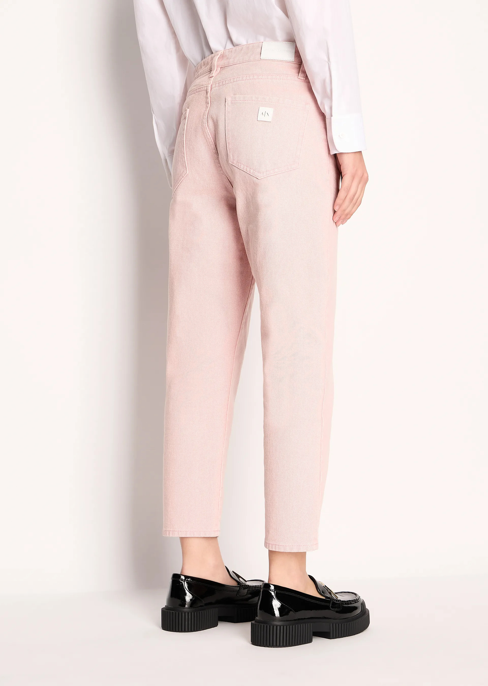 Жіночі укорочені джинси-бойфренди Armani Exchange 1159804745 — фото 4