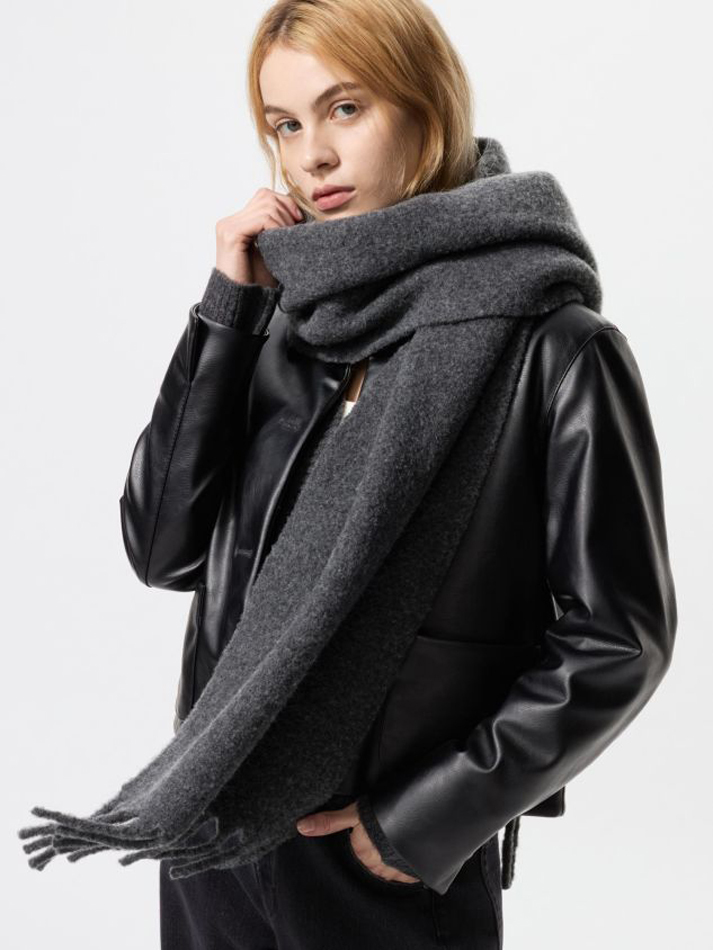 Куртка з екошкіри UNIQLO на гудзиках 1159851426 — фото 4