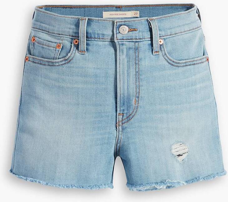 Жіночі джинсові шорти Levi's з необробленим краєм 1159817749 — фото 6