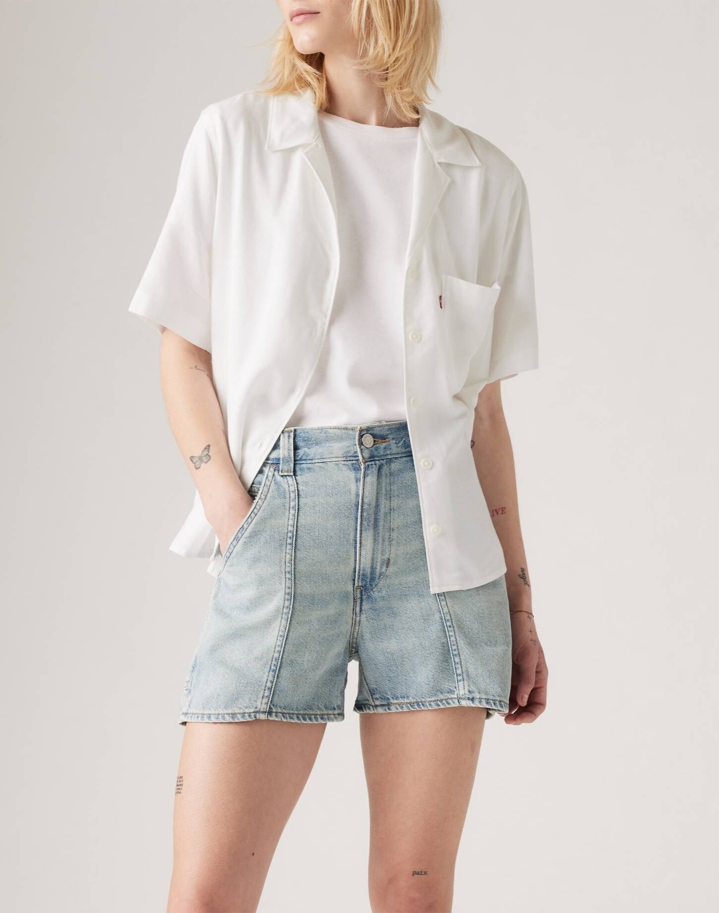 Жіночі джинсові шорти Levi's Lightweight 1159817882 — фото 7
