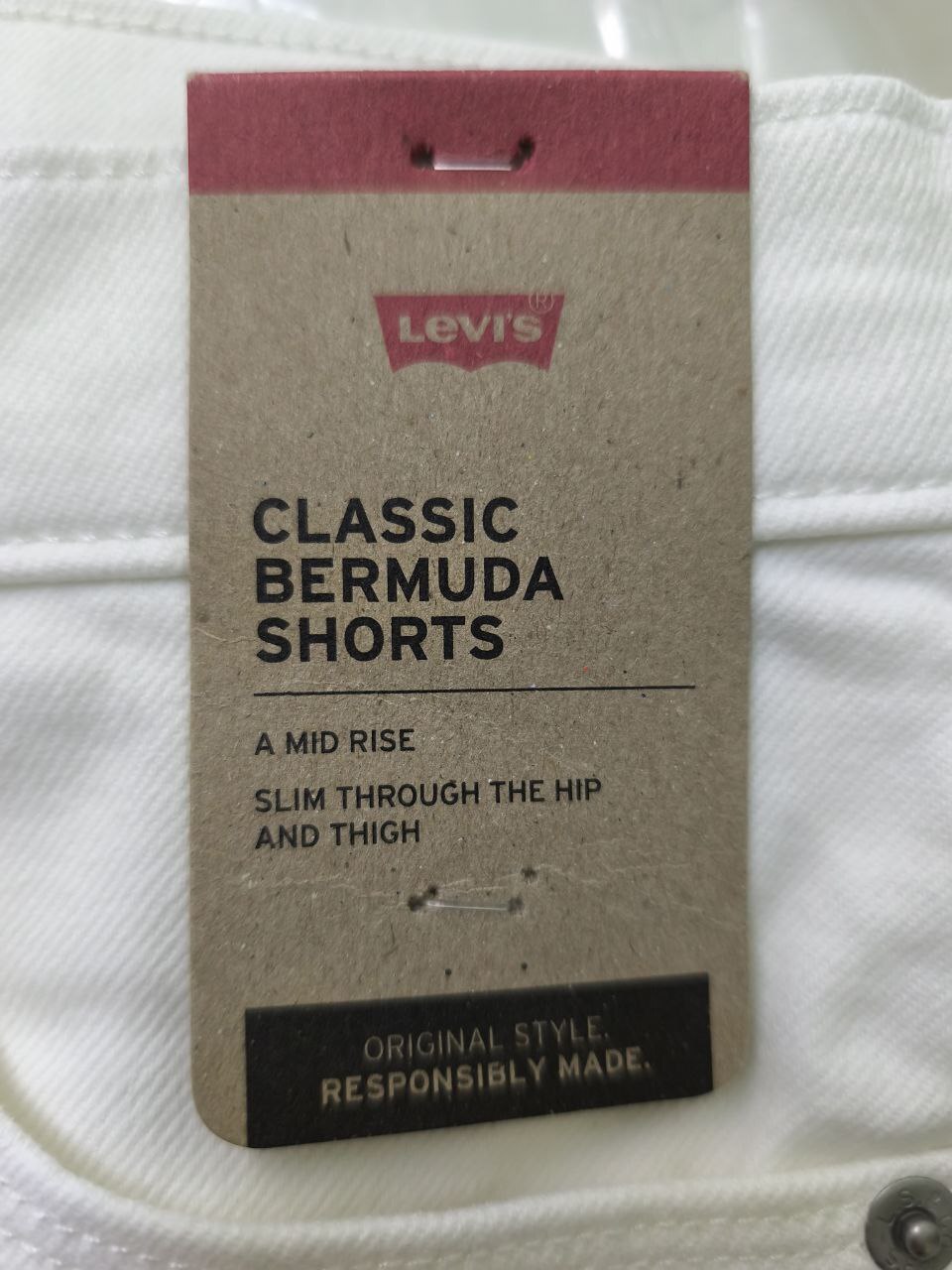 Жіночі джинсові шорти Bermuda від Levi's 1159853214 — фото 10