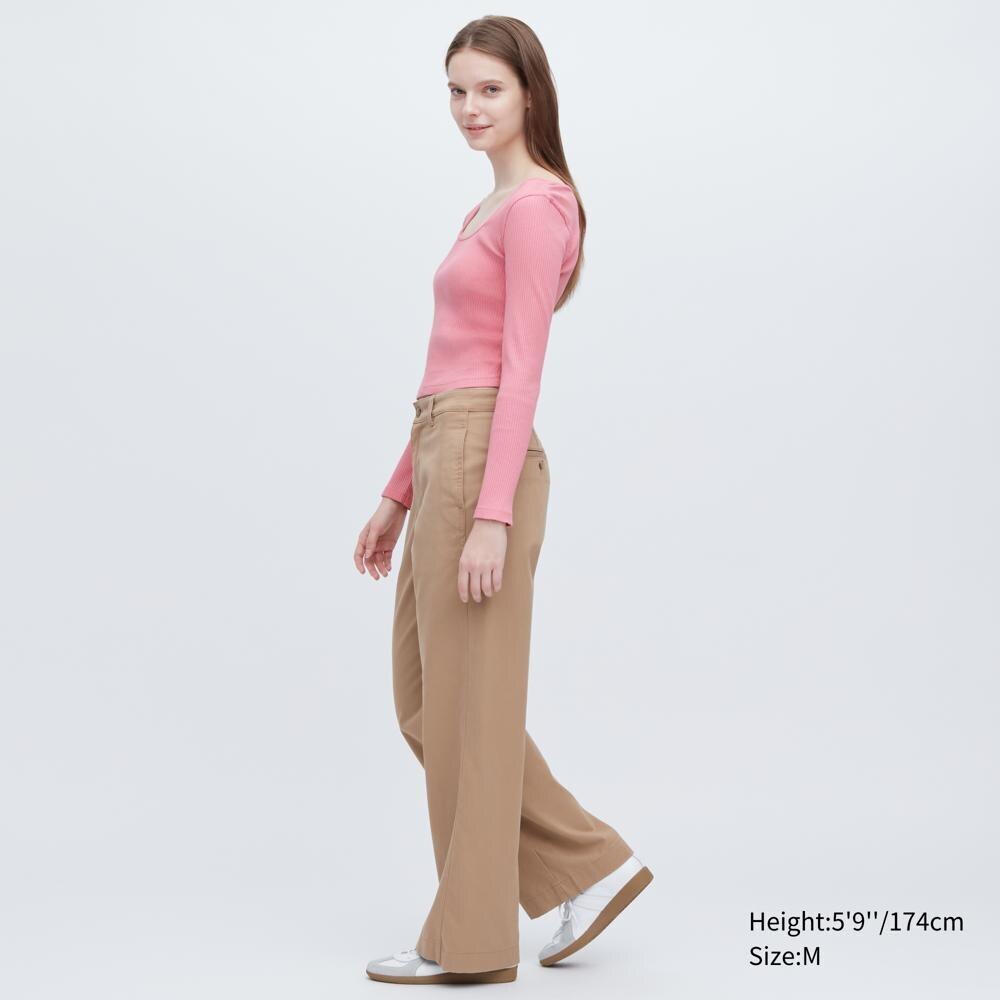 Жіночий укорочений лонгслів Uniqlo 1159785272 — фото 6