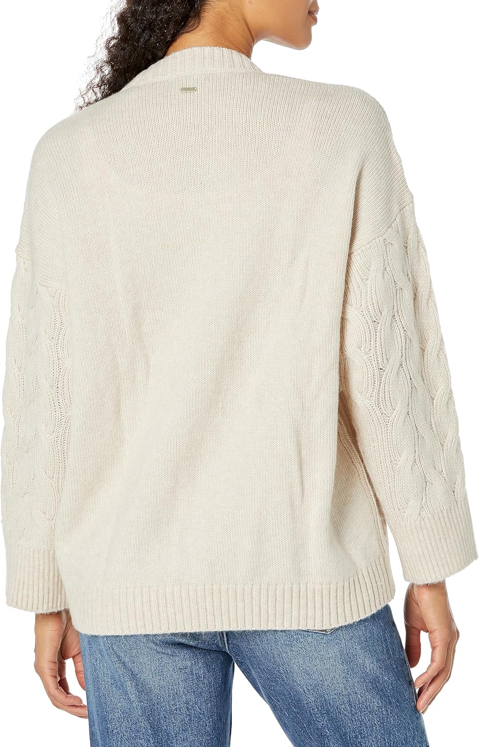 М'який в'язаний кардиган Armani Exchange 1159802731 (Молочний, L) — фото 4