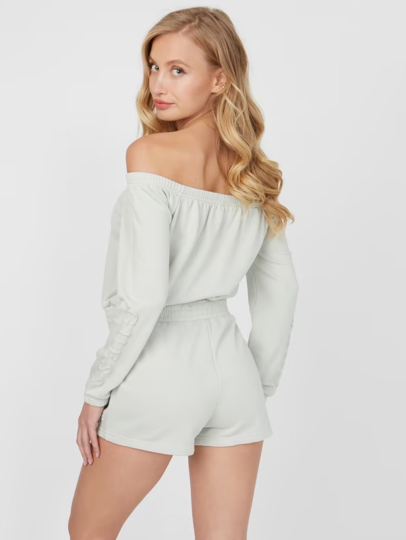 Жіночий укорочений світшот Guess 1159782886 — фото 4
