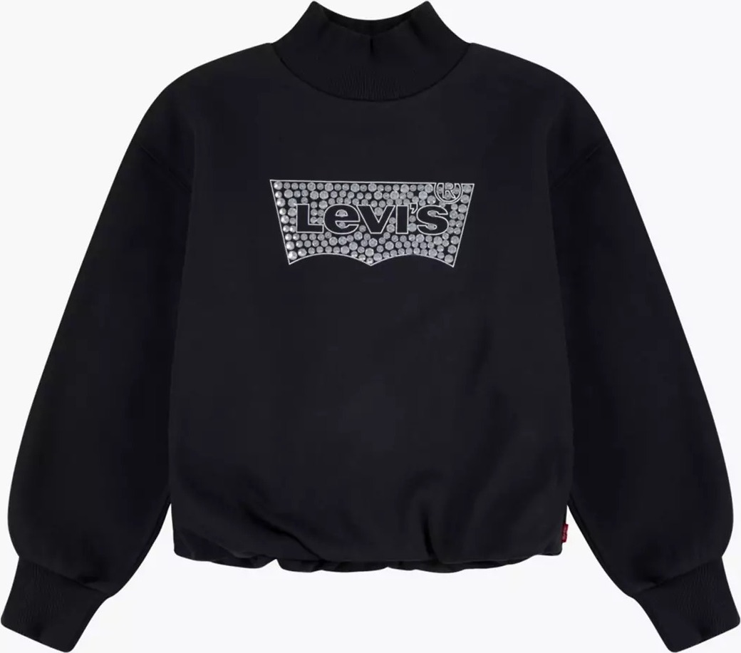 Дитячий світшот Levi's з обробкою камінням 1159837195 (Чорний L) — фото 2