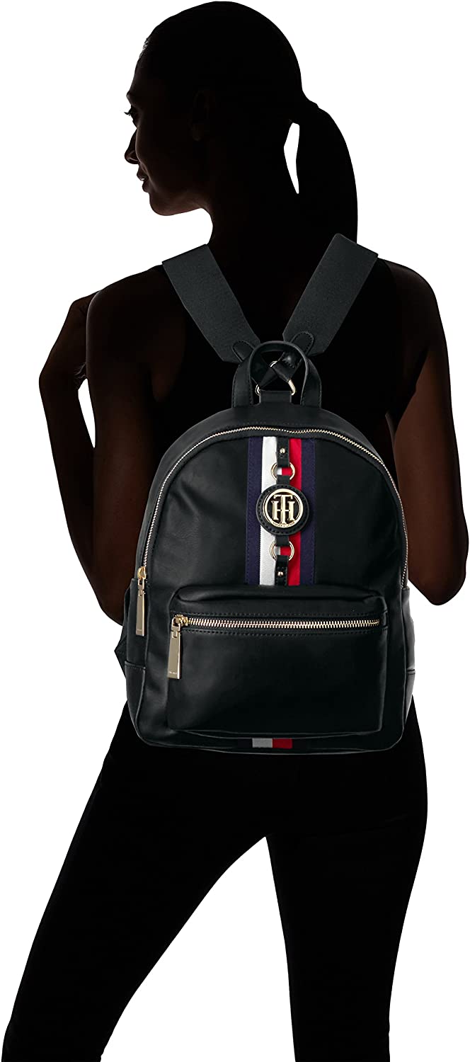 Жіночий рюкзак Tommy Hilfiger з монограмою 1159769196 (Чорний, One Size) — фото 5