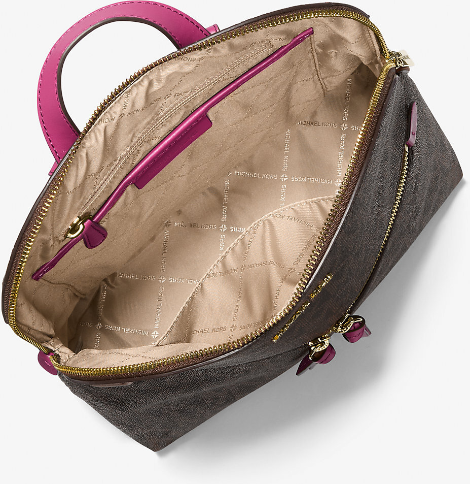 Стильний рюкзак жіночий Michael Kors. 1159812577 (Коричневий, One size) — фото 5