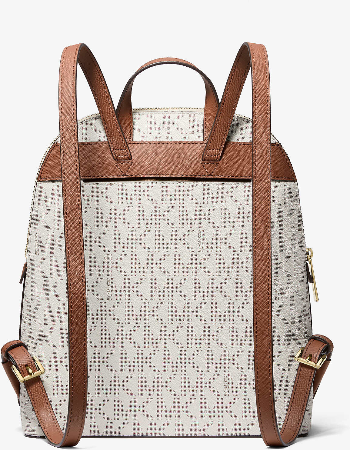 Стильний жіночий рюкзак Michael Kors з логотипом 1159814176 (Молочний, One size) — фото 5