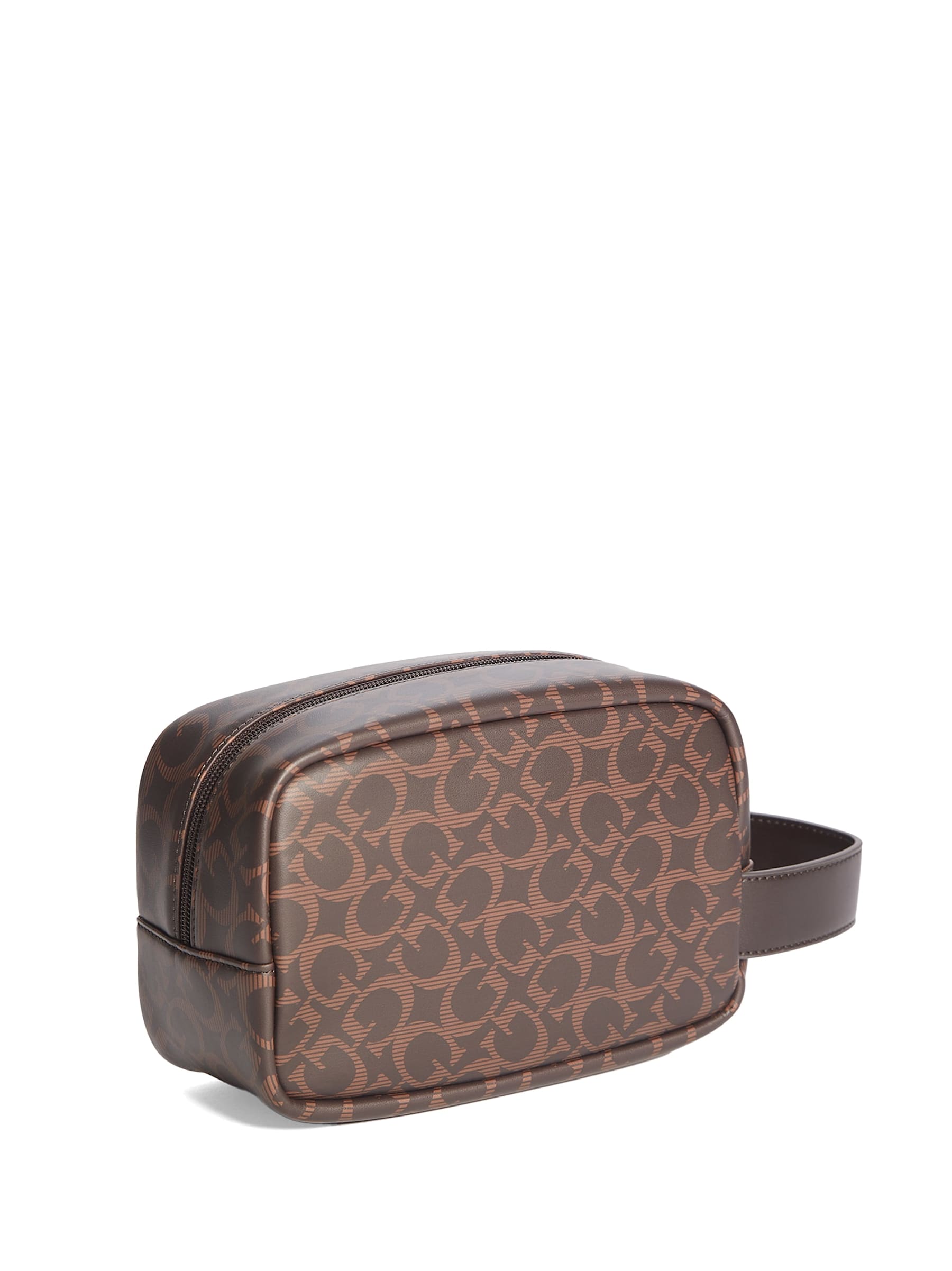 Стильний несесер Guess Travel Kit Bag 1159816846 (Коричневий One size) — фото 3