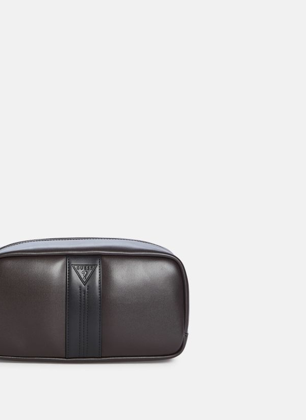 Стильний несесер Guess Travel Kit Bag 1159816859 (Коричневий One size) — фото 3