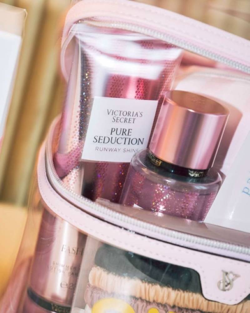 Набір дорожніх косметичок 4 в 1 Victoria's Secret бьюті кейс 1159821294 — фото 6
