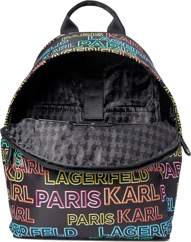 Жіночий рюкзак Karl Lagerfeld Paris з логотипом 1159827072 (Чорний One size) — фото 5