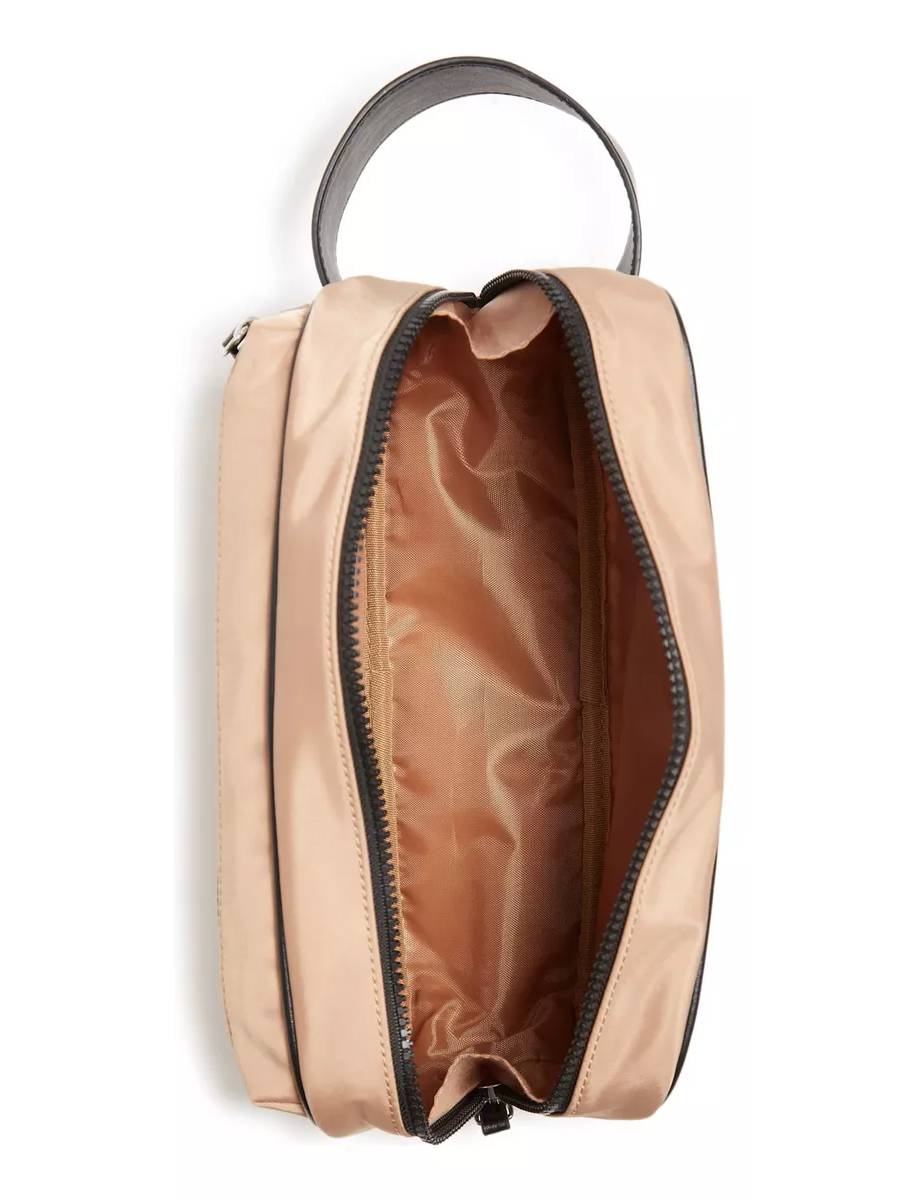 Стильний несесер Guess Travel Kit Bag 1159830590 (Коричневий One size) — фото 4