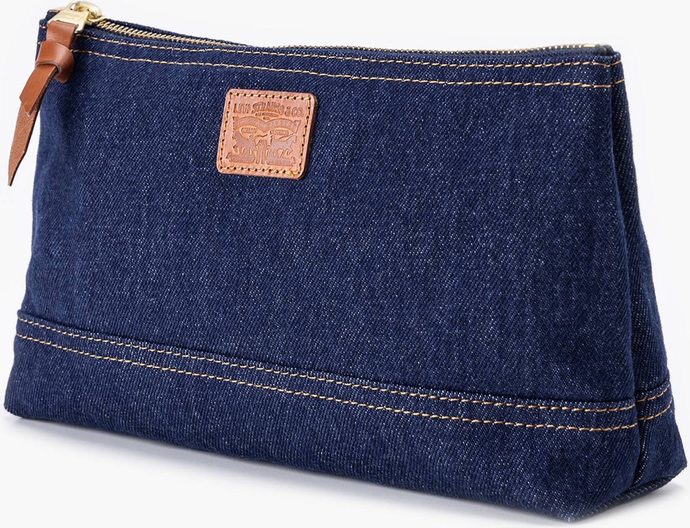 Джинсова косметичка Levi's з логотипом 1159833003 (Синій One size) — фото 5