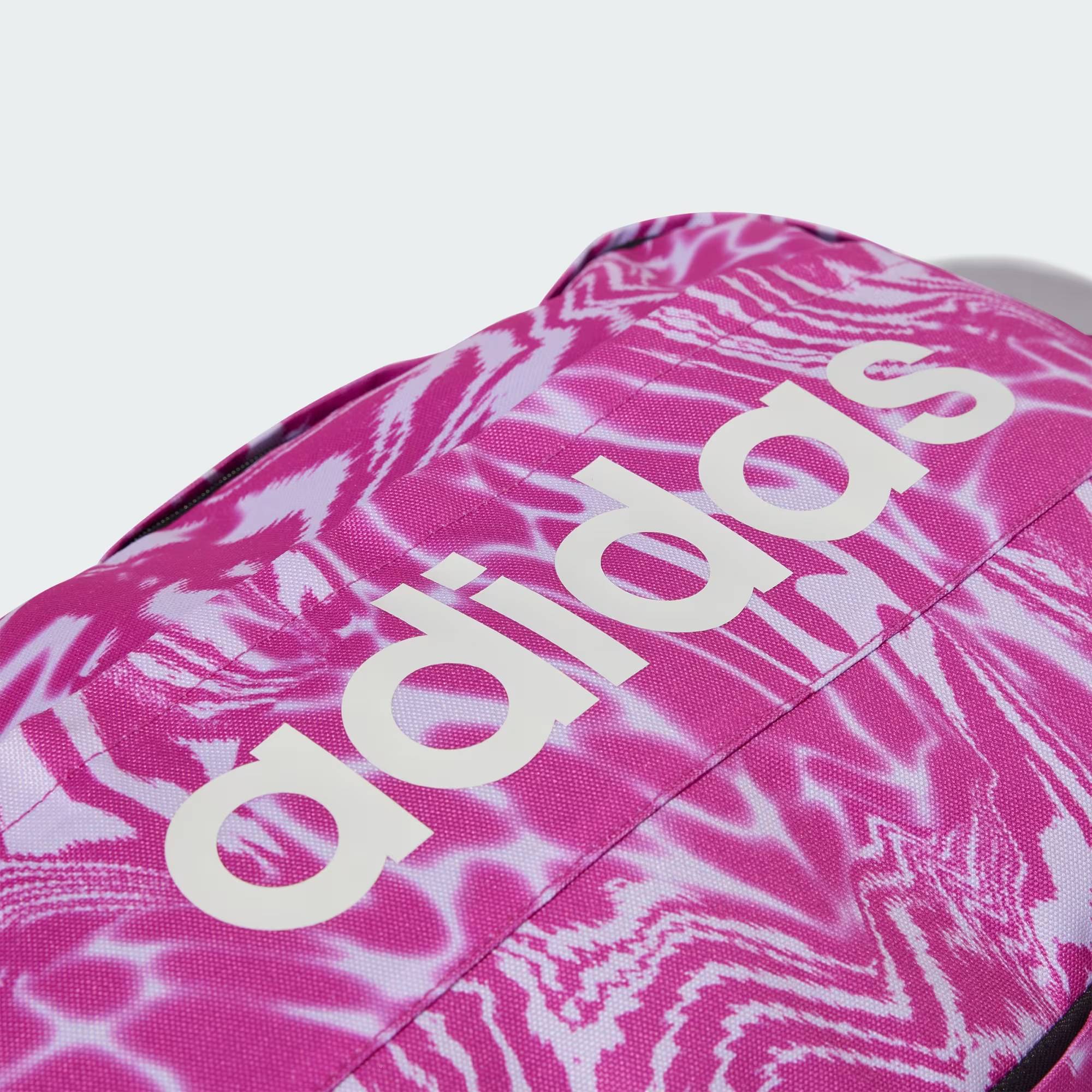 Рюкзак з принтом Adidas на блискавці 1159834801 (Рожевий One Size) — фото 6