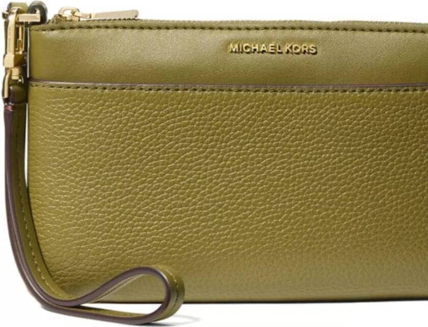 Жіноча шкіряна сумка-клатч Jet Set Michael Kors 1159854426 (Зелений One size) — фото 4