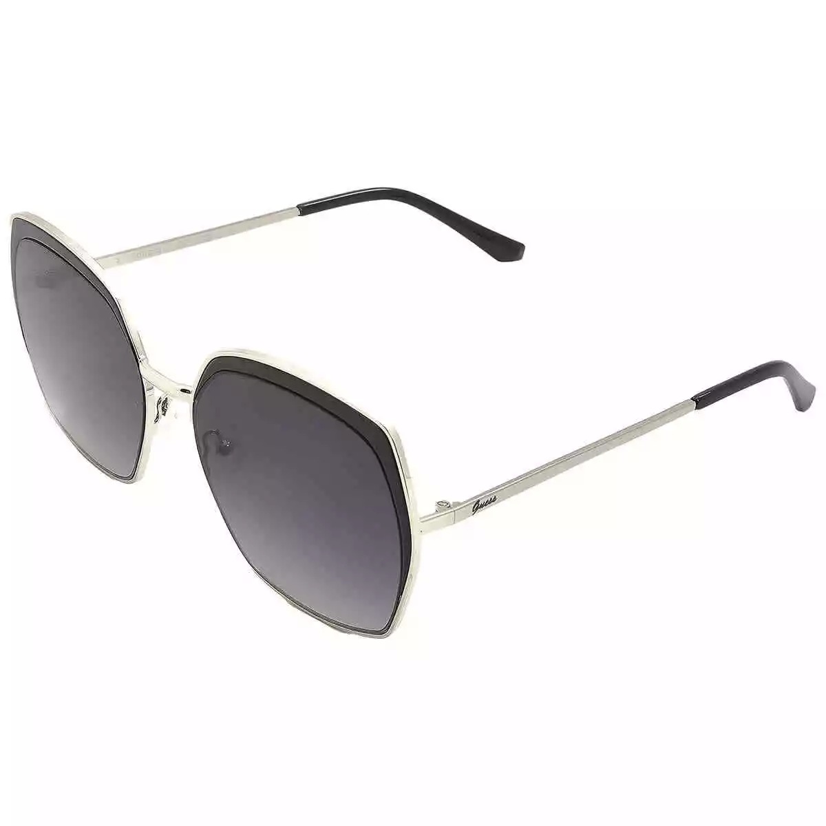 Сонцезахисні брендові окуляри Butterfly Guess 1159812118 (Чорний, One size) — фото 3
