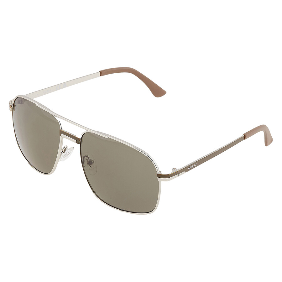 Сонцезахисні брендові окуляри Navigator Guess 1159812563 (Зелений, One size) — фото 3