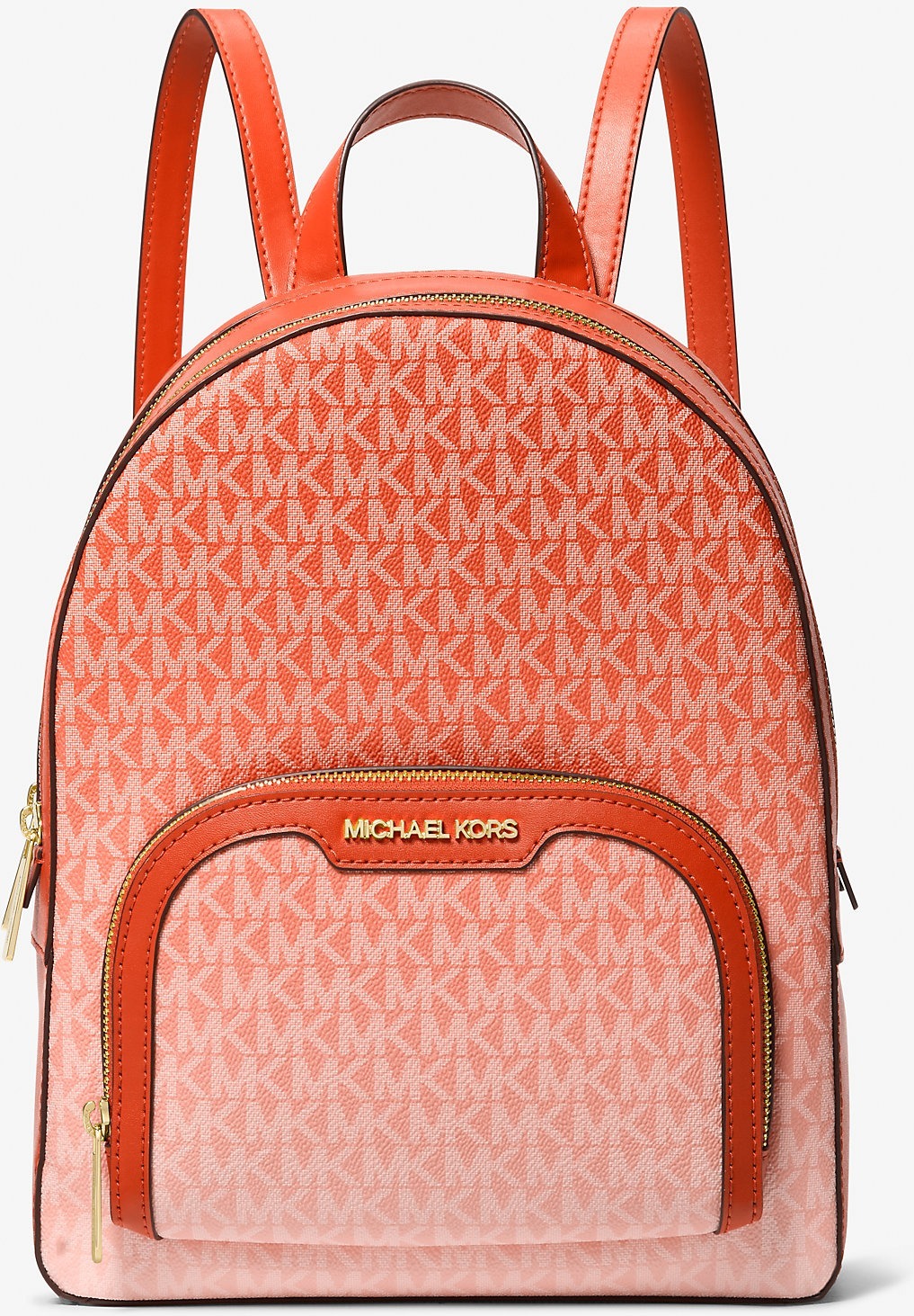 Стильний жіночий рюкзак Michael Kors 1159837895 (Помаранчевий One size) — фото 4