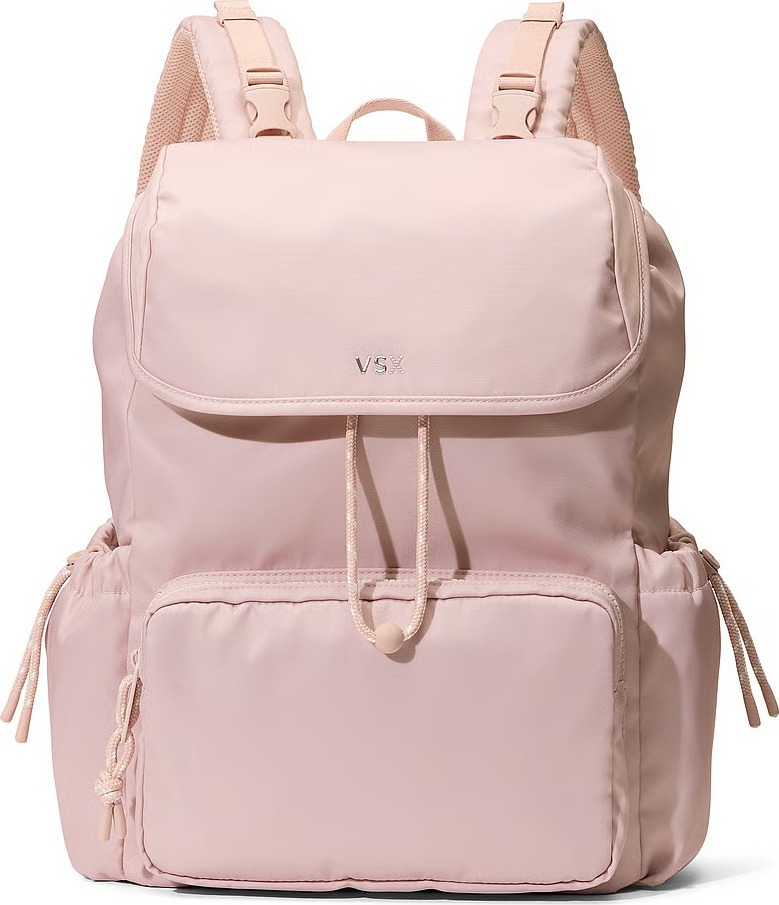 Великий рюкзак Victoria's Secret VSX для мам 1159841333 (Рожевий One size) — фото 4