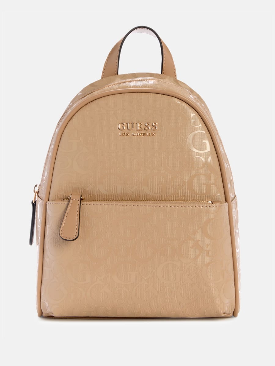 Жіночий рюкзак GUESS з принтом 1159843904 (Бежевий One Size) — фото 2