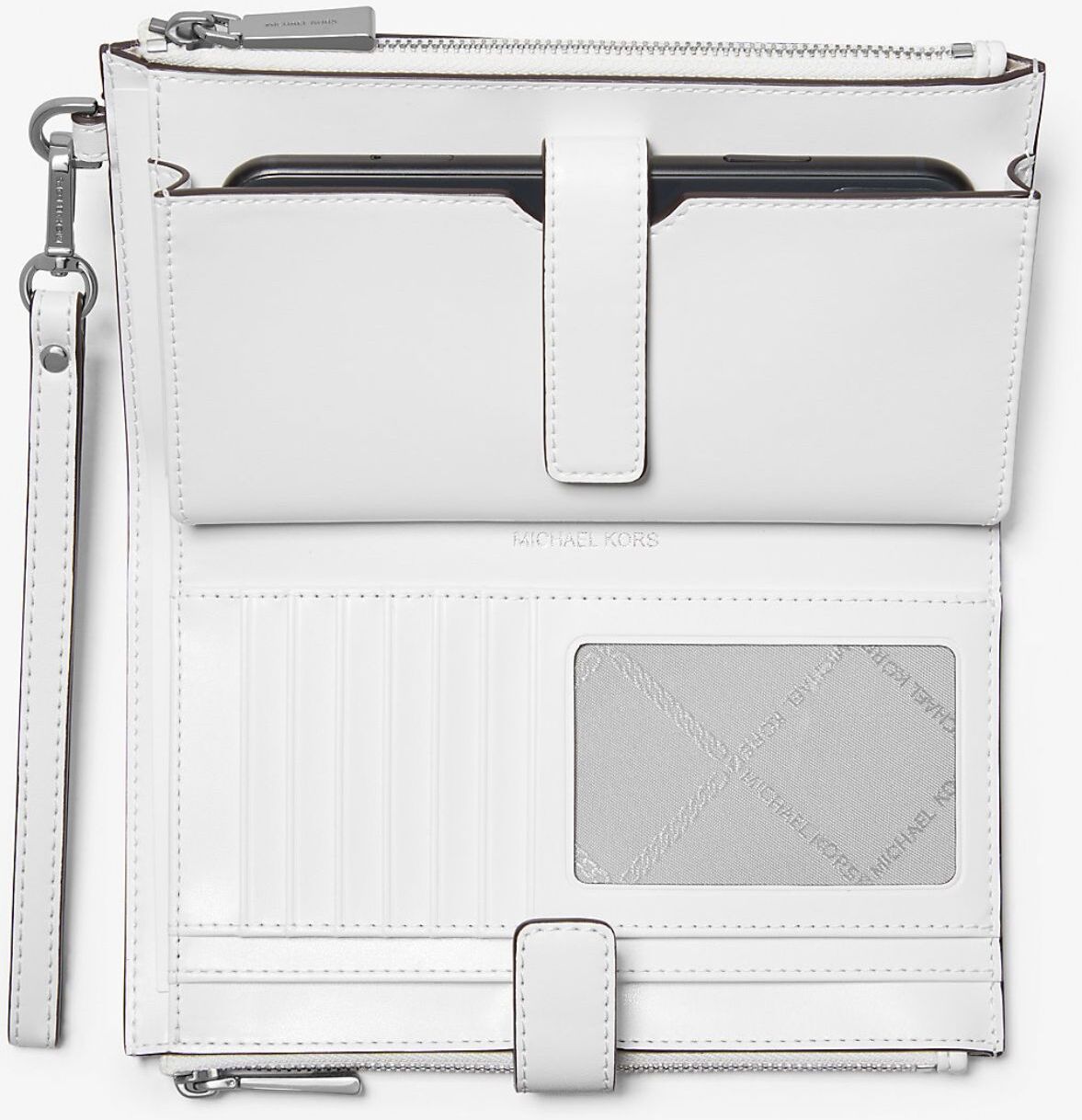Жіночий набір Michael Kors рюкзак та гаманець 1159845109 (Білий One Size) — фото 9