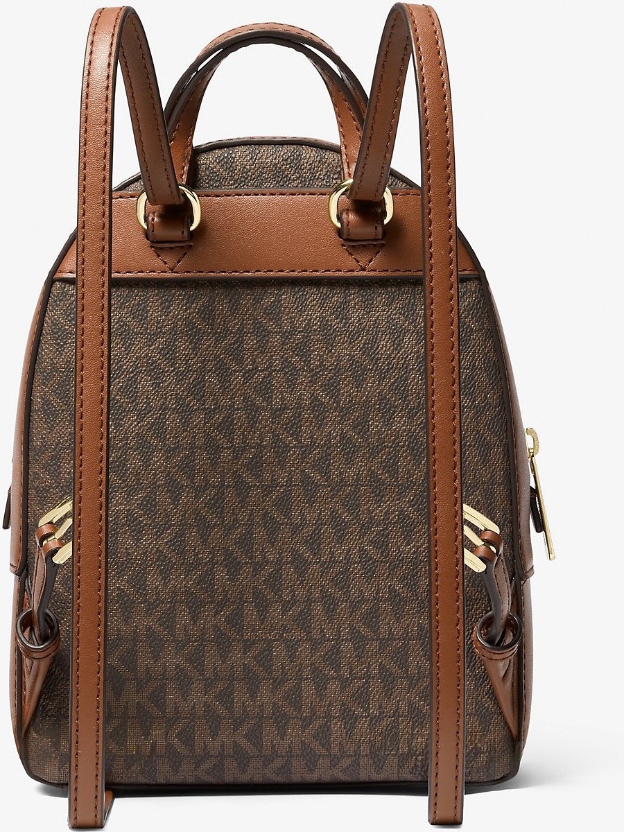 Компактний жіночий набір Michael Kors рюкзак та гаманець 1159845114 (Коричневий One Size) — фото 7