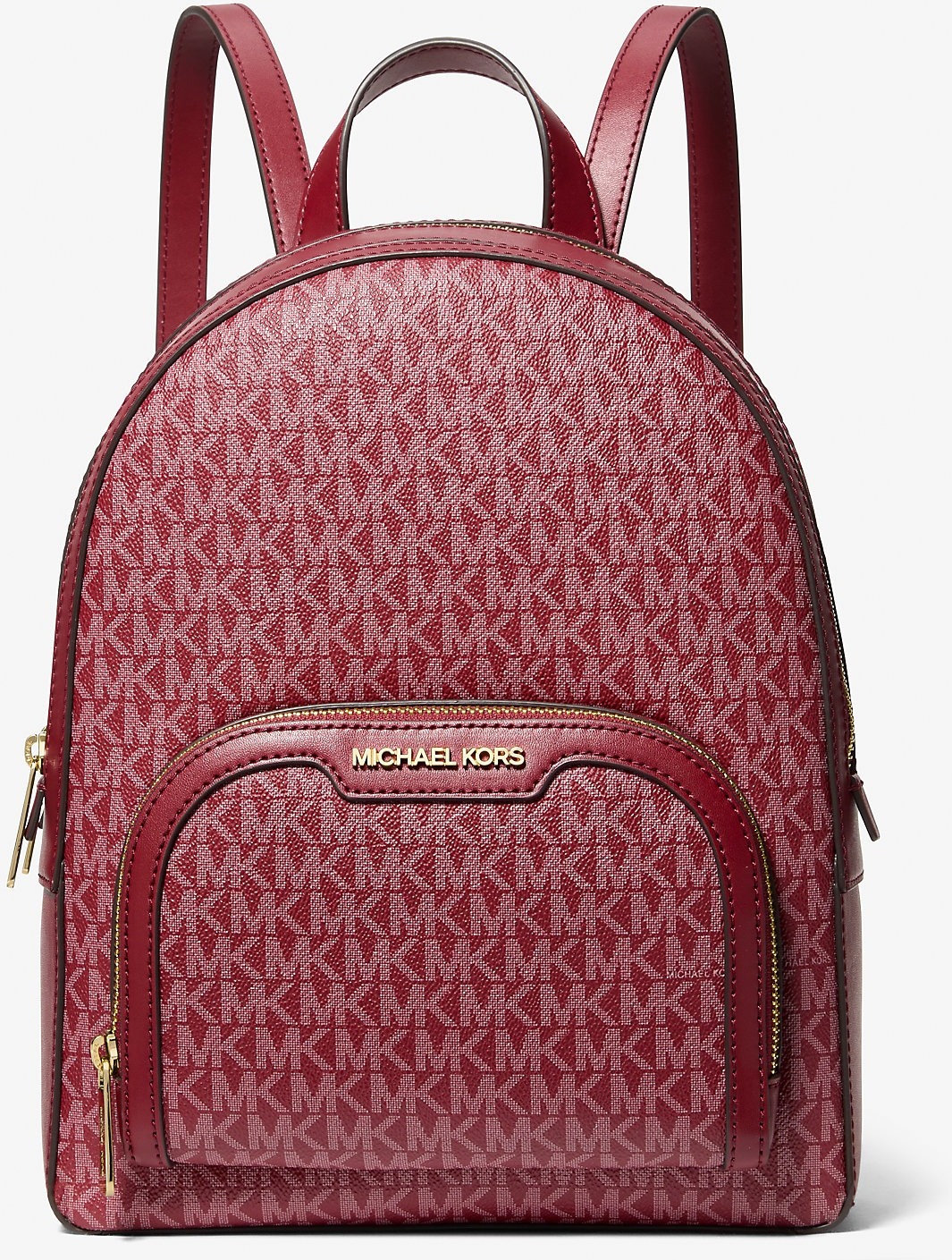 Жіночий рюкзак Jaycee Michael Kors з принтом 1159851130 (Бордовий One size) — фото 4