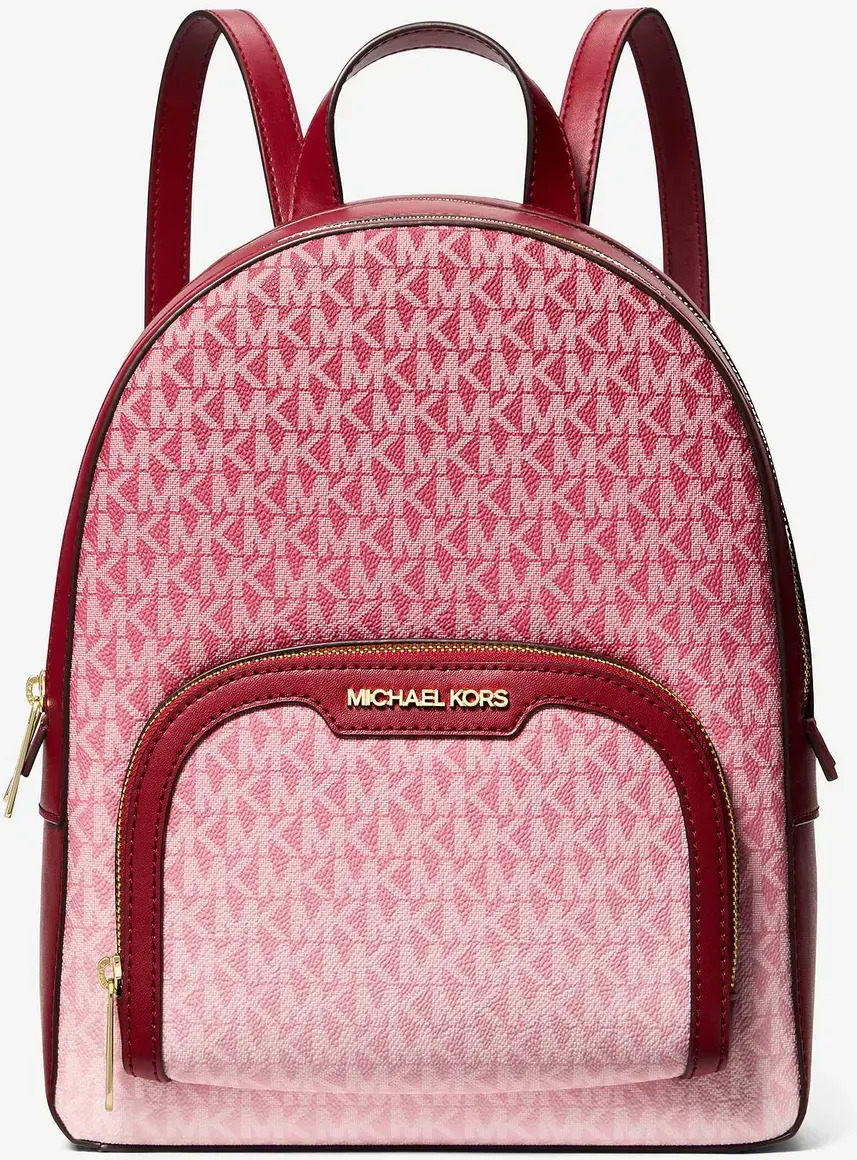 Жіночий рюкзак Jaycee Michael Kors з принтом 1159853984 (Рожевий One size) — фото 4