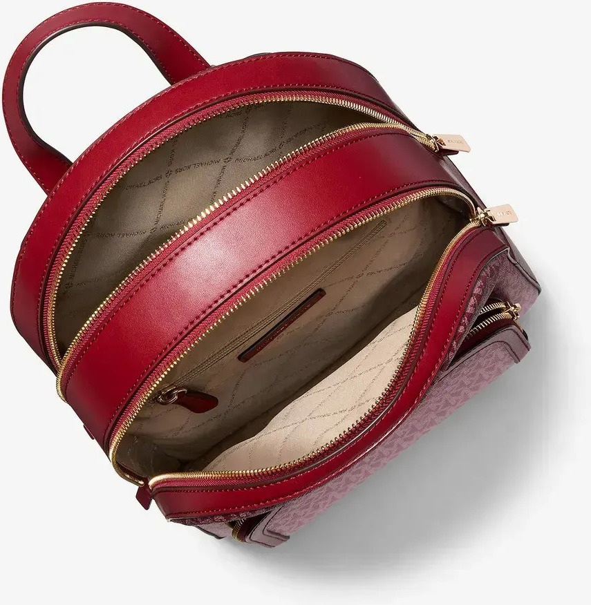 Жіночий рюкзак Jaycee Michael Kors з принтом 1159853984 (Рожевий One size) — фото 5