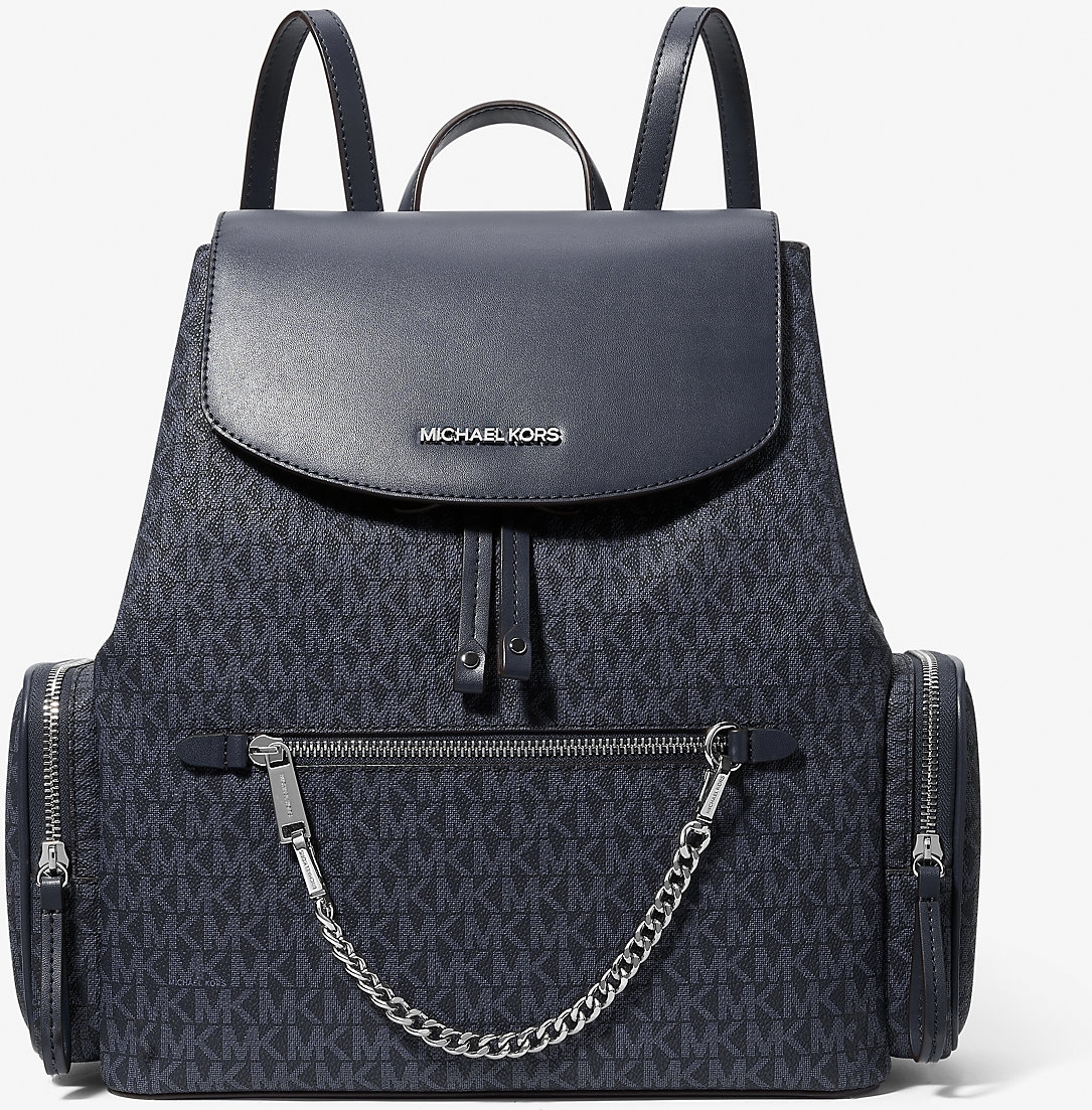 Жіночий рюкзак Jet Set Michael Kors з логотипом 1159854032 (Синій One size) — фото 4