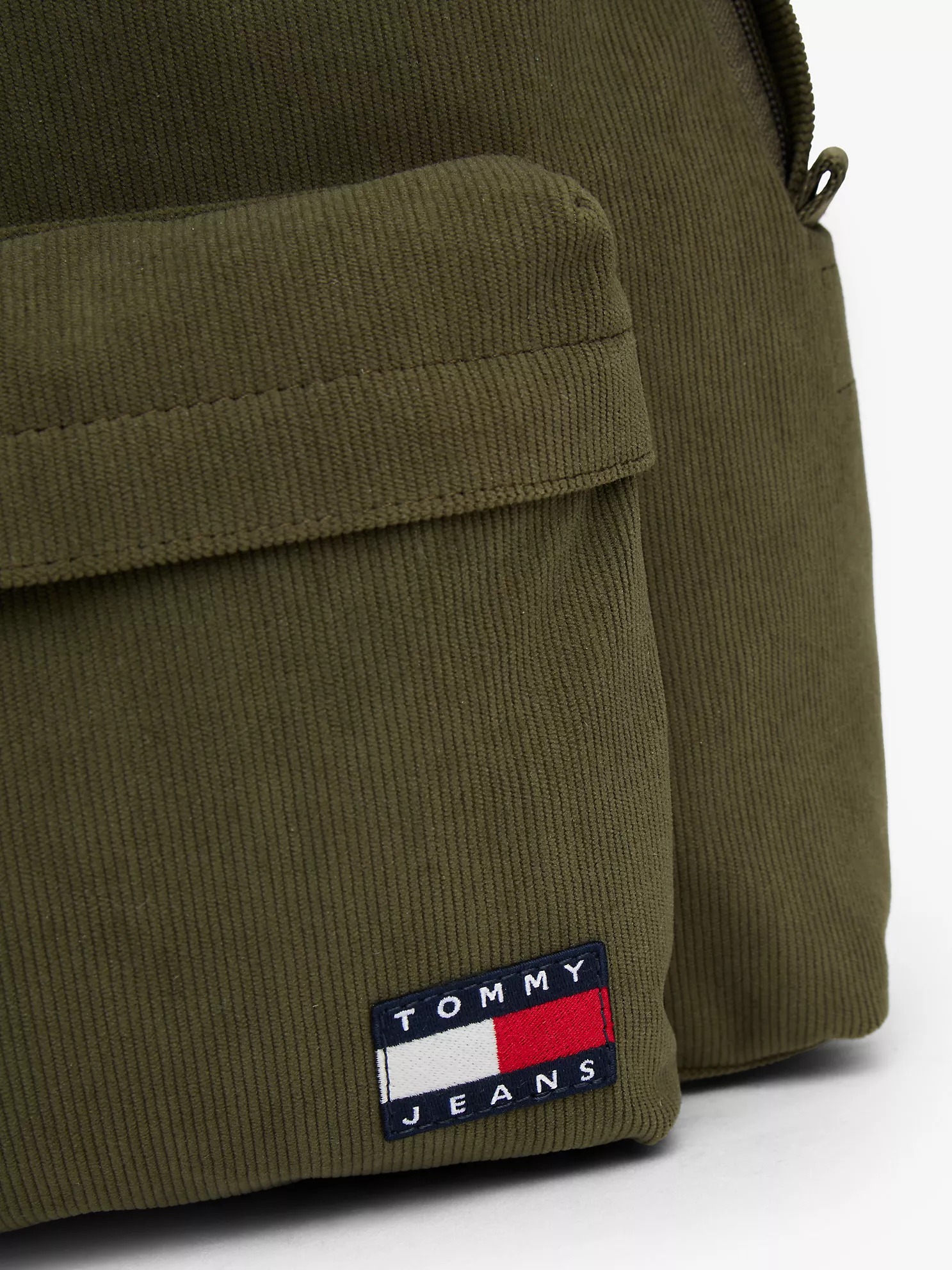 Рюкзак вельветовий Tommy Hilfiger 1159855157 (Зелений One Size) — фото 3