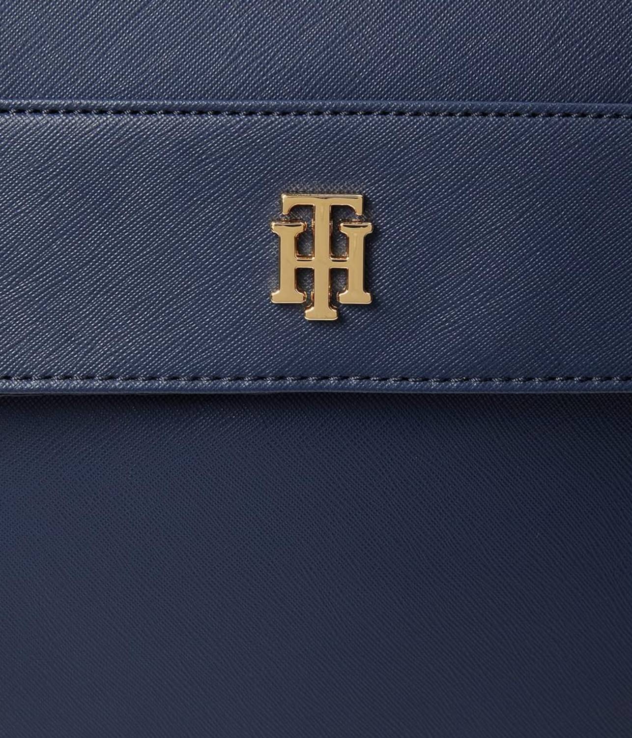 Рюкзак жіночий Camilla II Flap Tommy Hilfiger з екошкіри 1159855245 (Синій One size) — фото 4