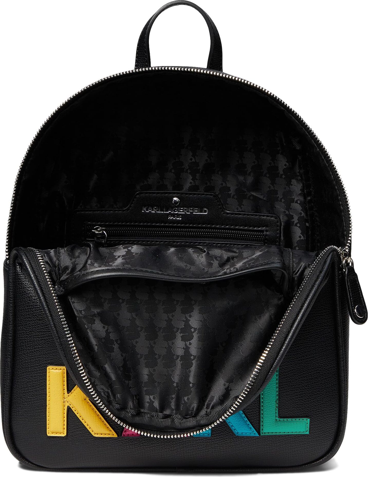 Жіночий рюкзак Karl Lagerfeld Paris з логотипом 1159855451 (Чорний One size) — фото 5