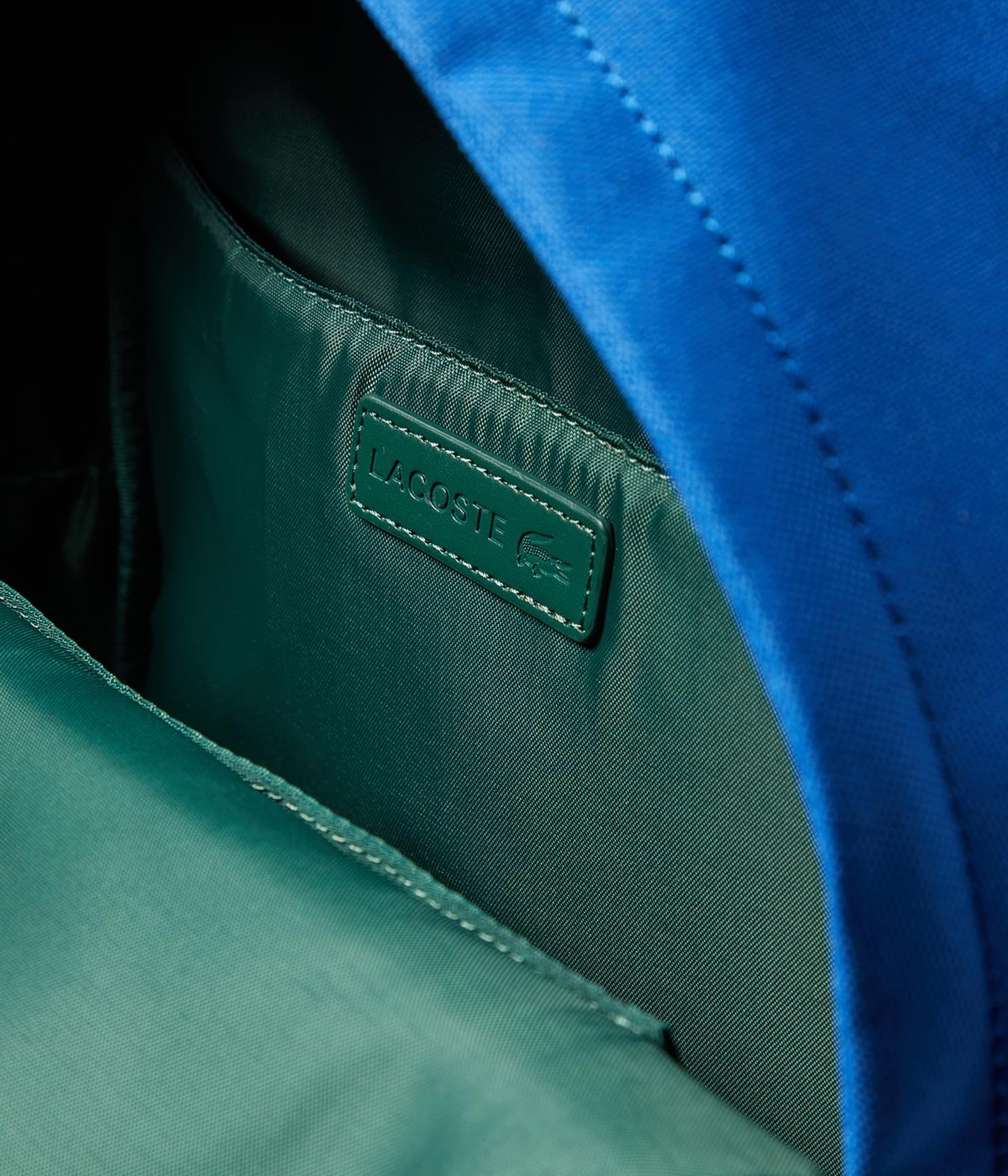 Рюкзак Lacoste на блискавці з логотипом 1159859236 (Синій One Size) — фото 6